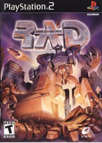 Robot Alchemic Drive Playstation 2 US box art